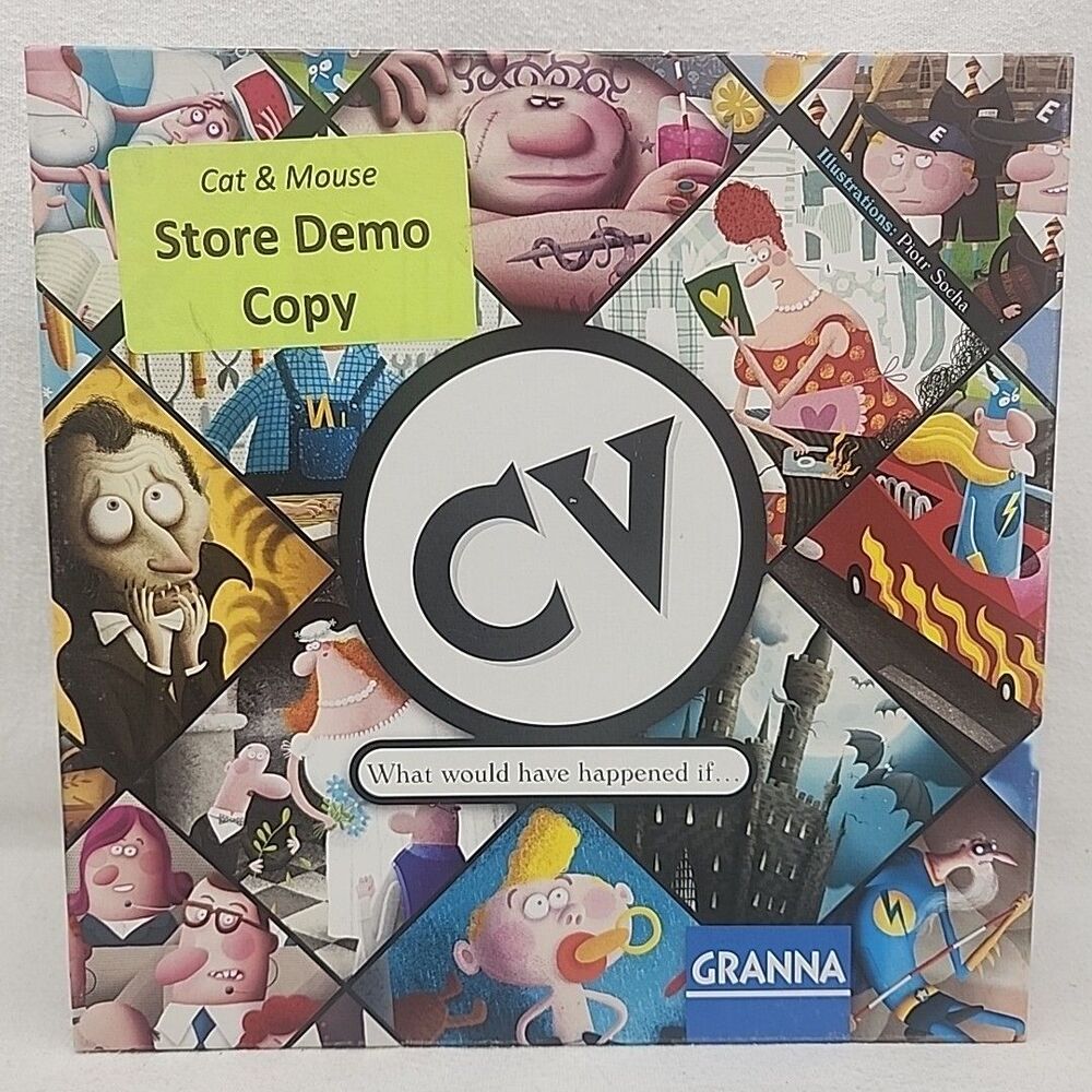 Game CV What Would Have Happened If Board Pasport Games Studios 2015 NEW Openbox